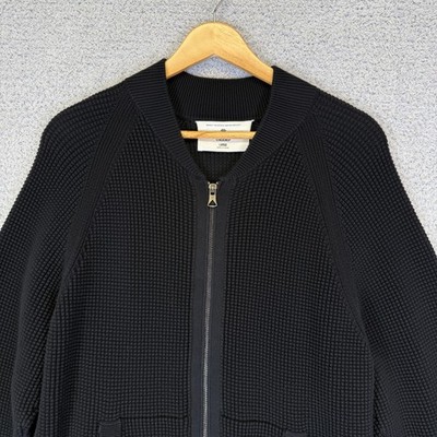 Reigning Champ Anthem Bomber Waffle Knit Jacket Men's Size Large