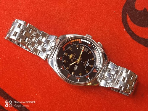 Orient 21 Jewel Automatic Stainless Steel Men's Watch Japan, Massive - Picture 14 of 19