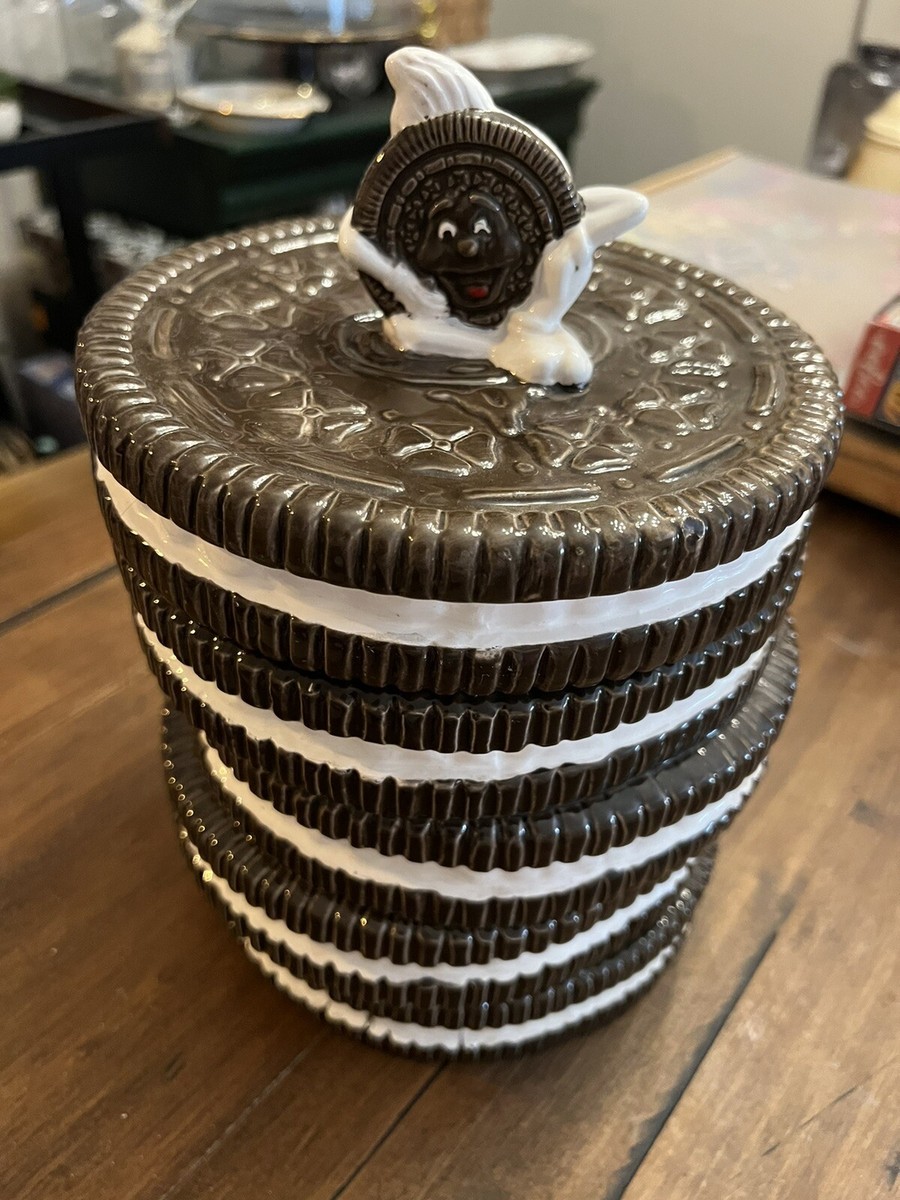 保存容器・ケース VINTAGE 1970s Nabisco Oreo Cookie Jar 保存容器・ケース VINTAGE 1970s Nabisco Oreo Cookie Jar