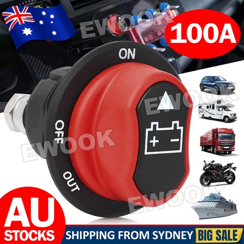 Narva Mini Battery Master Switch For Marine, Auto, RV 12, 24v Boat