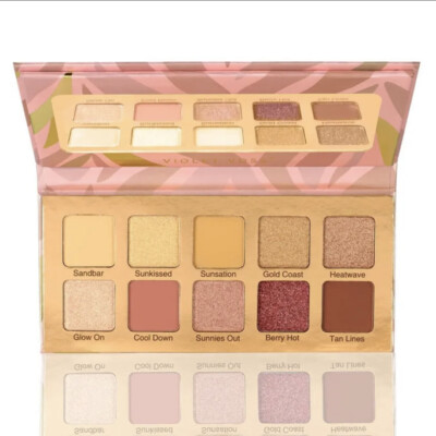Violet Voss Sunkissed Summer Pro Eyeshadow and Pressed Pigment Palette $37 MSRP
