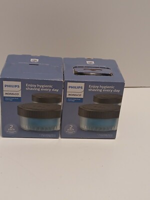 2 Pack (4 Cartridges) Philips Norelco Quick Clean Pod Cartridge CC12/52