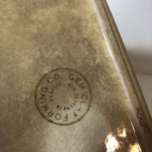 Antica scatola portagioie piatto coperto ceramica argilla gemma nero e marrone neutro minimalista - Foto 4 di 6
