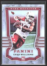 Chad Williams 2017 Panini Rookie Card  #190