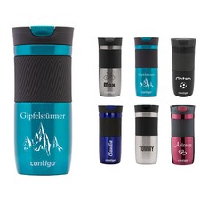 Contigo Byron SNAPSEAL Thermobecher 470 ml mit Gravur Namen personalisiert