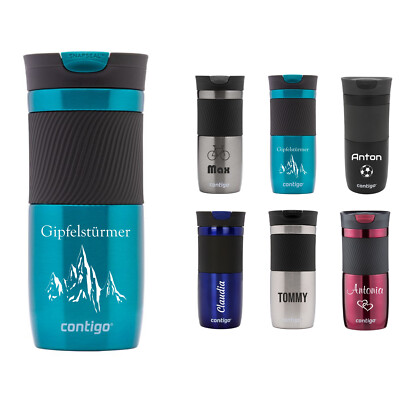 Contigo Byron SNAPSEAL Thermobecher 470 ml mit Gravur Namen personalisiert