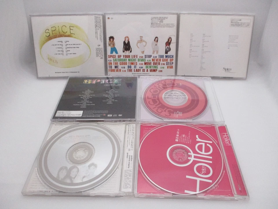 SPICE GIRLS 7CDs GREATEST HITS, SPICE WORLD, STOP, FOREVER, goodby Japan import Foto 2 de 4
