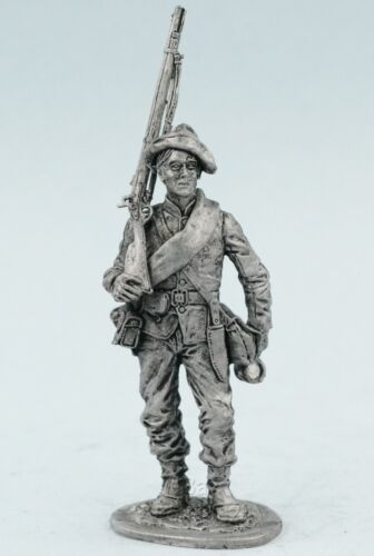 Southern Army Soldier. USA, 1861-65. Tin Toy Soldier 54mm (1/32) - 第 1/5 張圖片