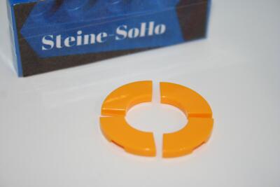 Lego (c) 4x Fliese 2x2 - viertel - bright orange - 27925 - corner tile