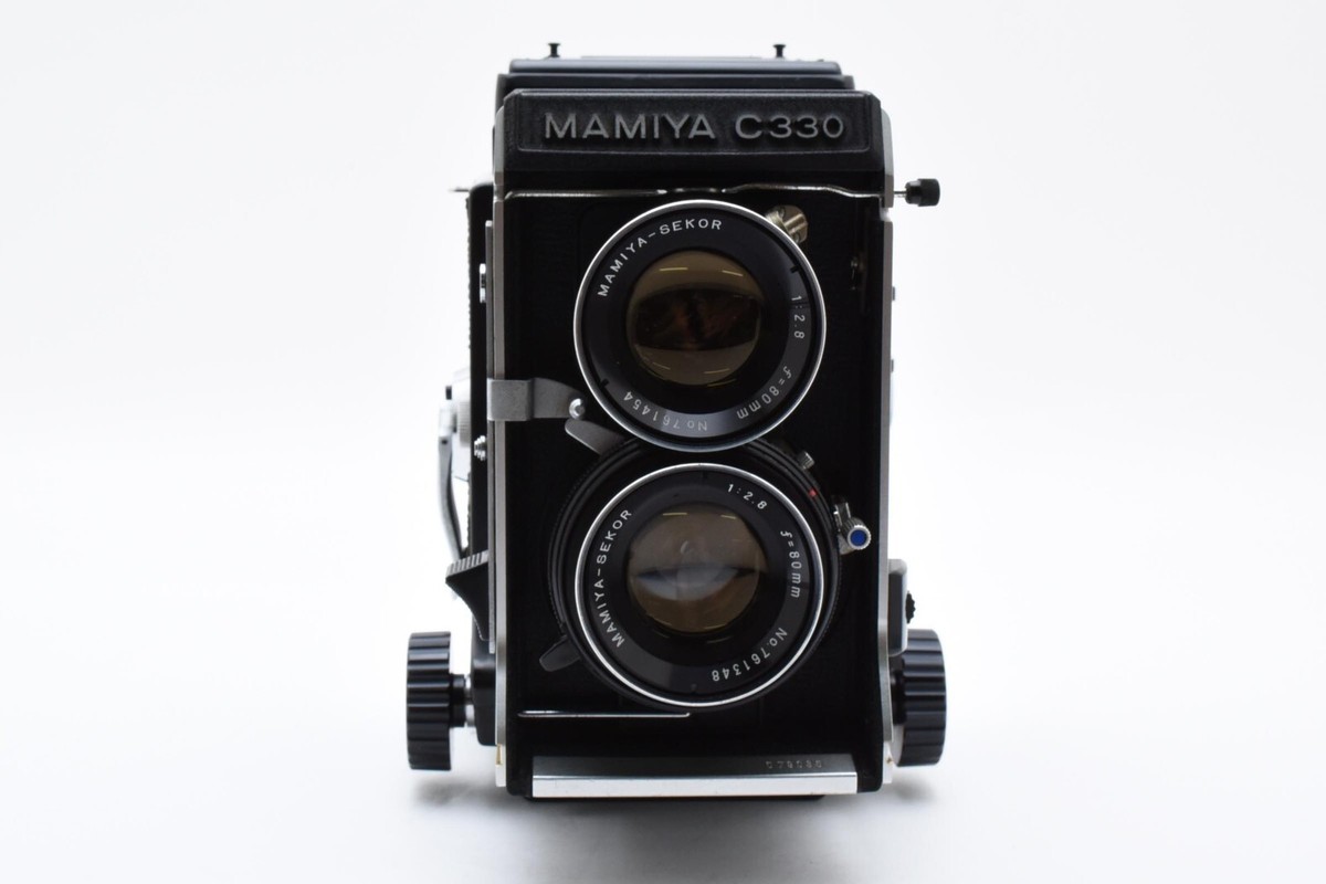 フィルムカメラ MAMIYA C330 Professional + 80mm F2.8 Mamiya C330 pro / SEKOR 80mm F2.8 マミヤ 国産二眼レフ（53814