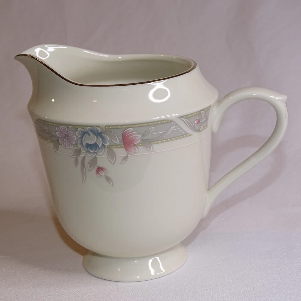 Sango Regency Collection Fine Ivory China Maywood 1600 Japan Creamer w/Flowers - Image 3 of 4
