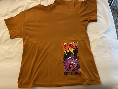 Supreme Does It Work Tee Burnt Orange Size L