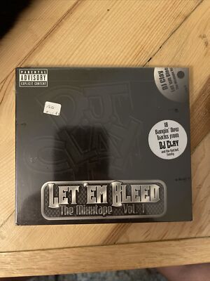 NOS Sealed DJ Clay Let  Em Bleed The Mixxtape Vol 1 CD 18 Tracks Explicit 2008