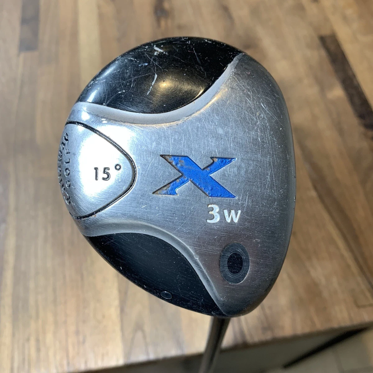 Callaway Golf X 15* 3W Fairway Wood Fujikura 60 Gram Regular Flex Graphite Shaft