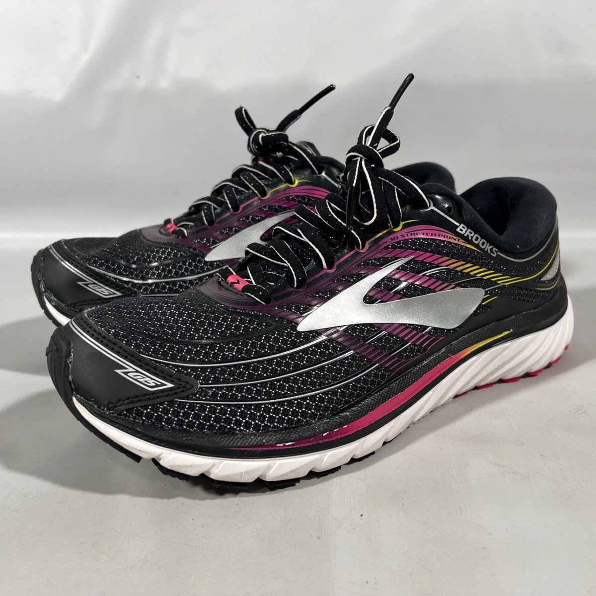 Brooks Glycerin 15 Running Jogging Evening Blue Purple Cactus Sky Blue n