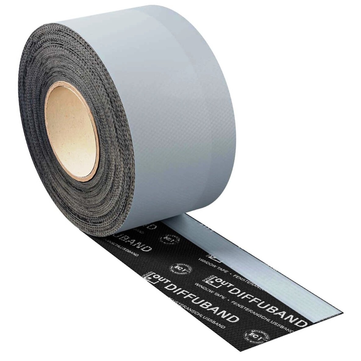 Panorama24 Fensterband Innen 70mm X 25m - Vlies Dichtungsband Für Fensteranschluss, Diffusionshemmend