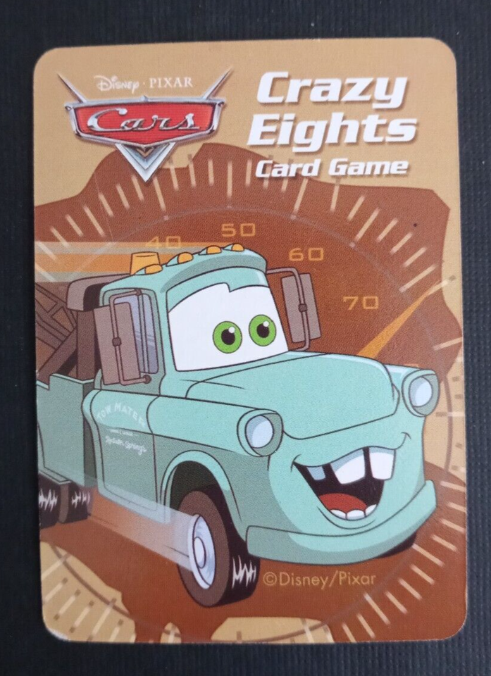 Disney Cars Crazy Eights Card Game Lightning McQueen Circle 5 EBay disney-cars-crazy-eights-card-game-lightning-mcqueen-circle-5-ebay
