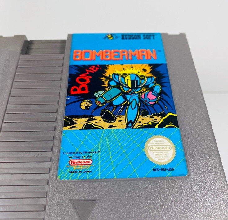 Bomberman -- NES Nintendo Original Classic Authentic Game