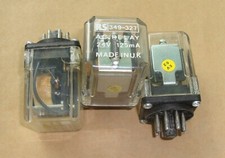 3 x RS349-327 24Vac Relé con Base Octal