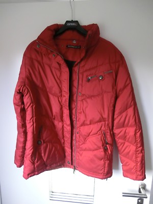 Northland Damen Winter Daunen Jacke rot Größe 38