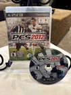 Pro Evolution Soccer 2012 (Sony PlayStation 3, 2011) PS3 No Manual Works!