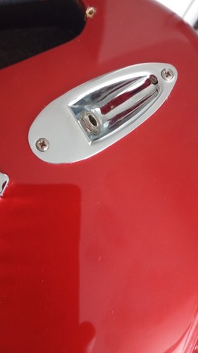 Fender Squier Vintage Modified Stratocaster Surf + Hardware Bridge Jack plate - Picture 7 of 12