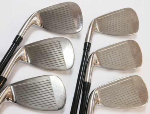 MIZUNO T-ZOID RV-02 NICK FALDO 6PC S-FLEX IRONS SET GOLF CLUBS - Picture 3 of 4