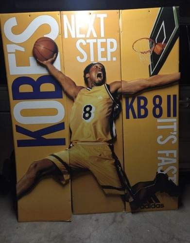 Rare Large Kobe Bryant 3D Adidas Large 
