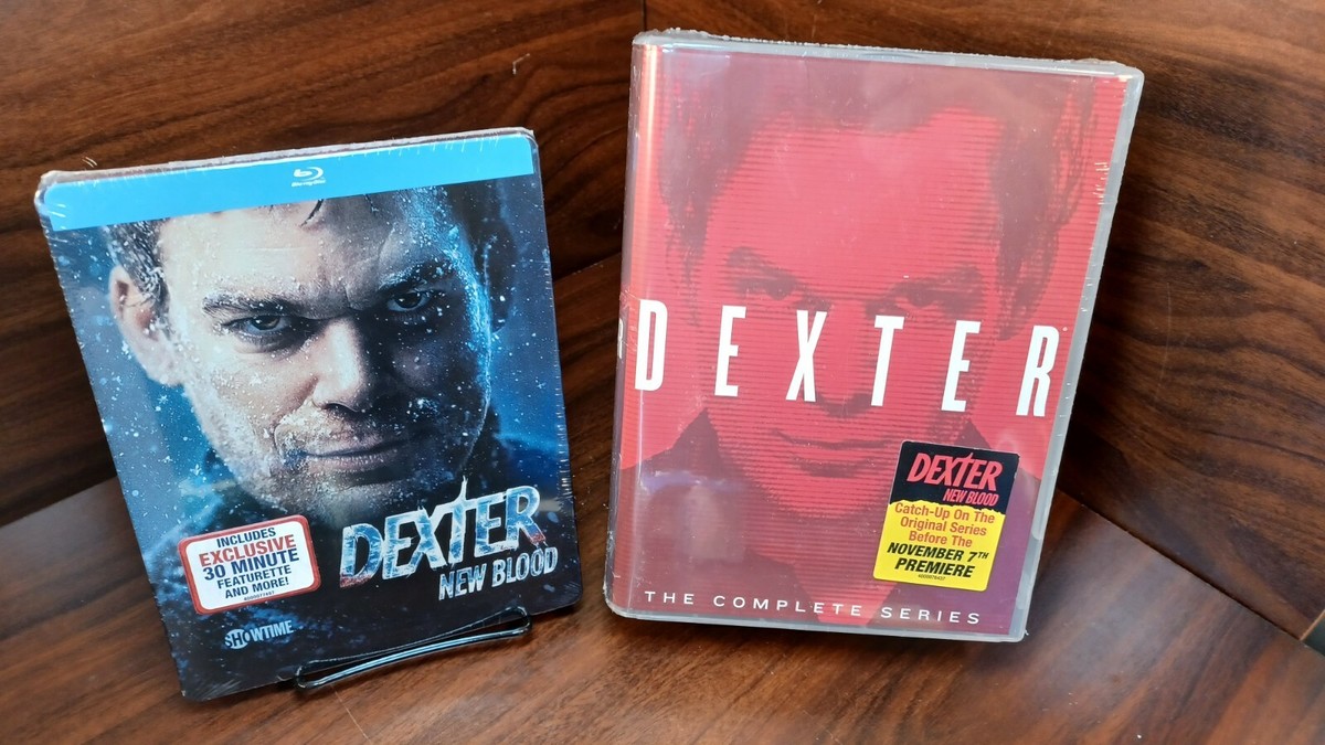 Dexter: Complete Series (DVD)+Dexter:New Blood Steelbook