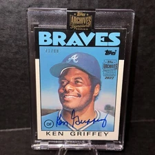 2022 Topps Archives Signature Series KEN GRIFFEY 73/88