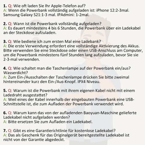 Universal 1000000mAh Powerbank USB Tragbar Externer Batterie Ladegerät für Handy - Zdjęcie 11 z 14