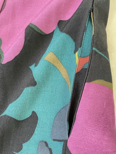 anthropologie Maeve Floral Long Kimono Boho Oversized Women Size XS/S Multicolor - Picture 4 of 12