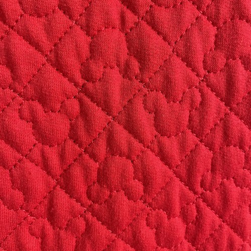Disney Girls XLarge Red Mickey Mouse Head Quilted Design Full Zip Hooded Jacket - Picture 4 of 7