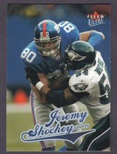 2004 Fleer Football Jeremy Shockey New York Giants Base Card #45