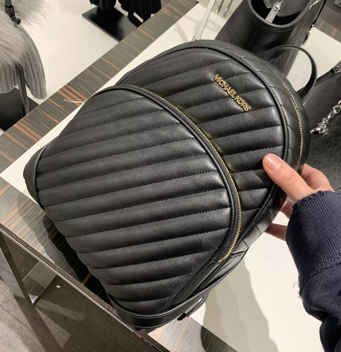 Michael kors deals faux leather bag