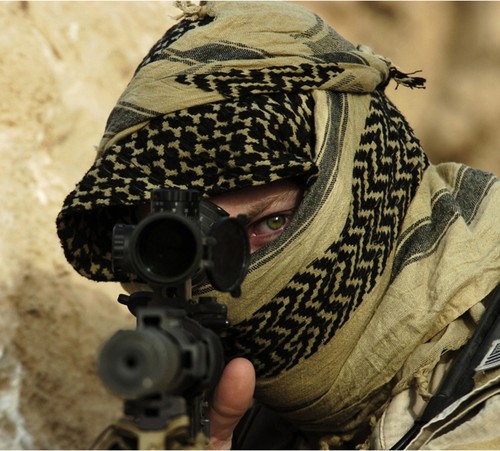 Bufanda Militar Ejército Shemagh Táctica Desierto Keffiyeh 100 % Algodón Bufandas Romanas - Imagen 4 de 20