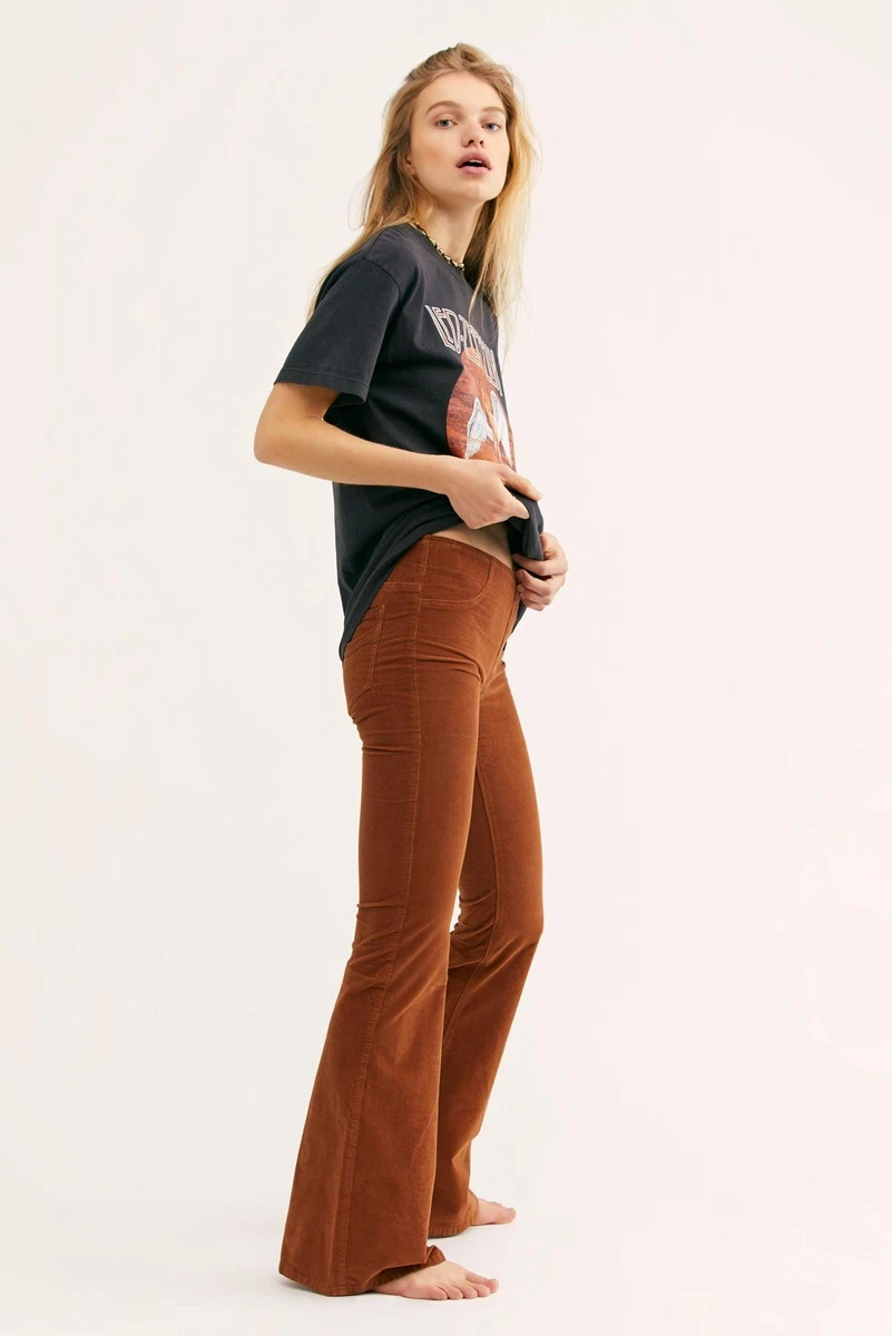 Free people corduroy flare pants sales