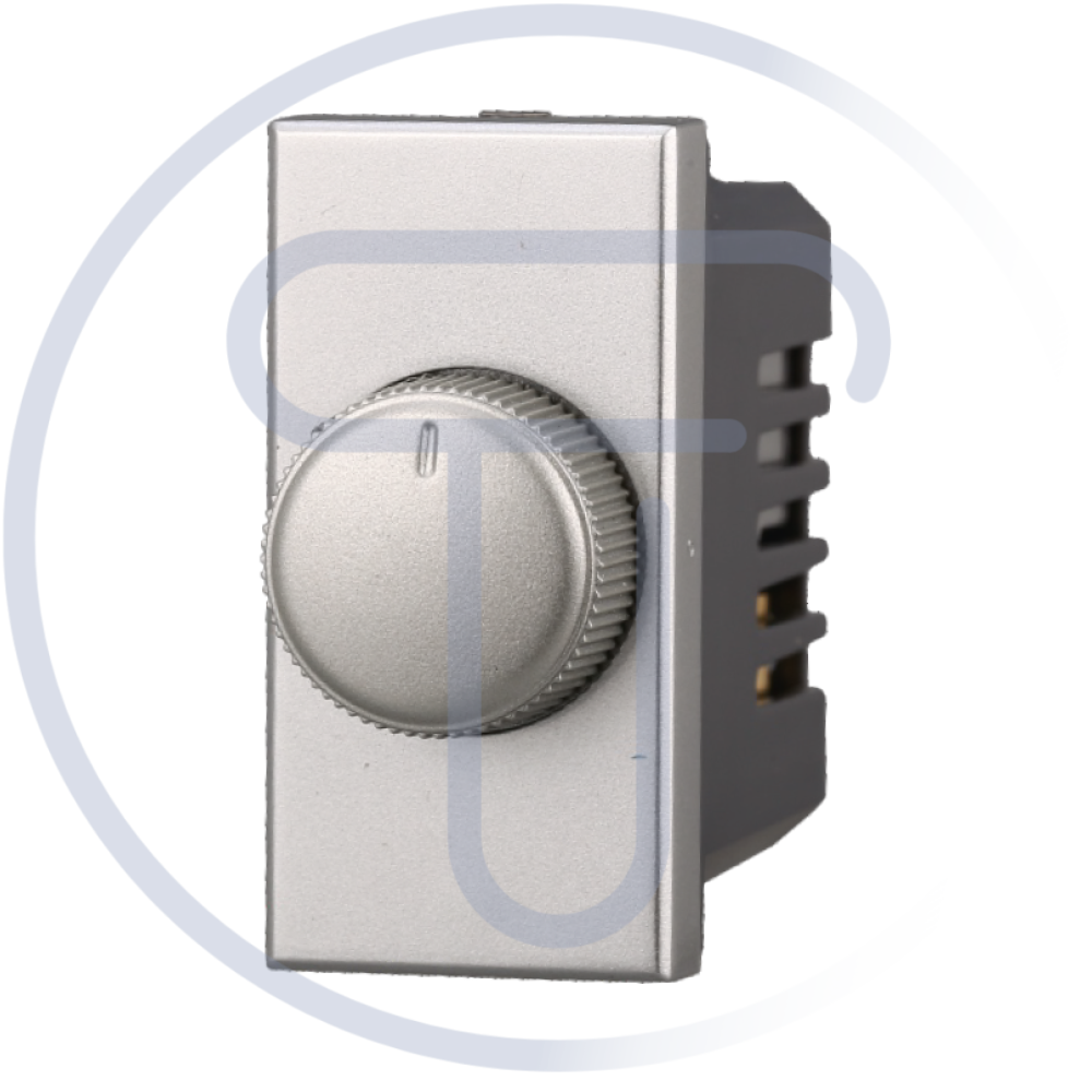 BTicino Axolute compatibile Modulo dimmer 100-1000W ON/OFF, serie Moon, grigio