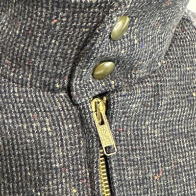 Vintage PENDLETON Country Traditionals Wool Jacket Blue Gray Full
