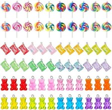 68 Piece Candy Charms Pendant Set