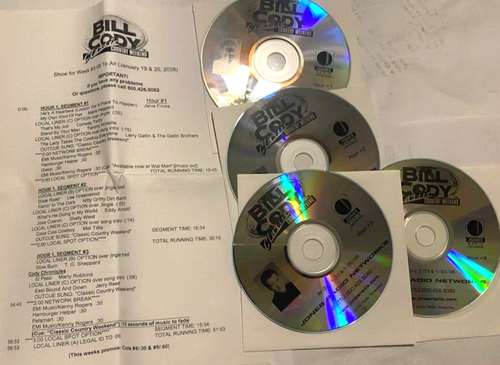 1/19/08 BILL CODY 4 HR CLASSIC COUNTRY: MERLE HAGGARD; CONWAY TWITTY;EDDY ARNOLD - Imagen 1 de 3