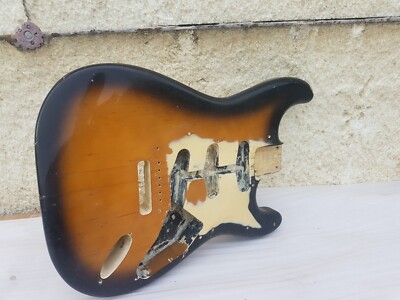 1982 SQUIER by FENDER STRATOCASTER ' 57 BODY 