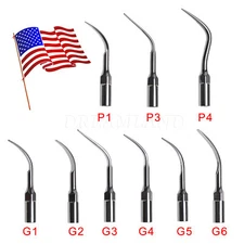 10PCS Dental Ultrasonic Scaler Scaling Perio Tip Fit EMS Cavitron Handpiece WX1z