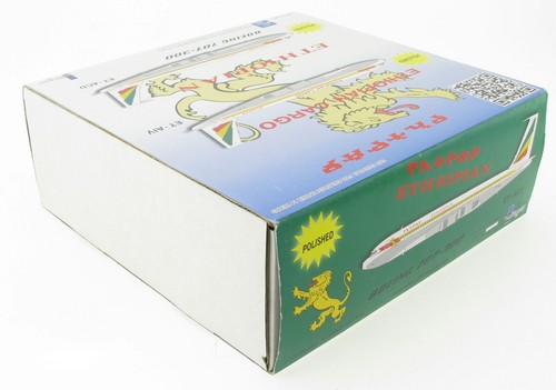 INFLIGHT BOEING 707-300 ETHIOPIAN CARGO ET-AIV 1:200 Flugzeug Aircraft Modell - Picture 5 of 5