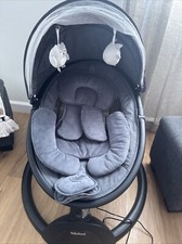 Nova Motorized Portable Baby Swing Bluetooth Music Speaker Gray JBP-NOVA-GRY 