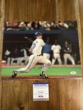 Paul Molitor Toronto Blue Jays Signed 11x14 Photo MLB HOF Twins Brewers PSA COA
