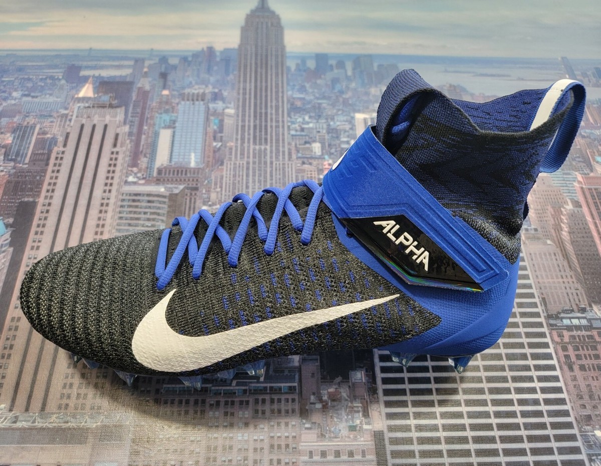 Nike Alpha Menace Elite 2‎ Flyknit Football Cleats Black BV2077-007 Mens Size 14 Nike NEW Alpha Menace Elite 2 Flyknit | Mercari main image 2
