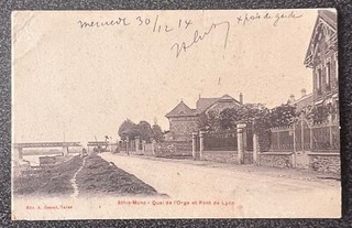 Carte postale Athis Mons Années 1910 à 1920