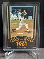 2020 Topps Heritage 20 Gigantic Seasons #11 Willie Mays