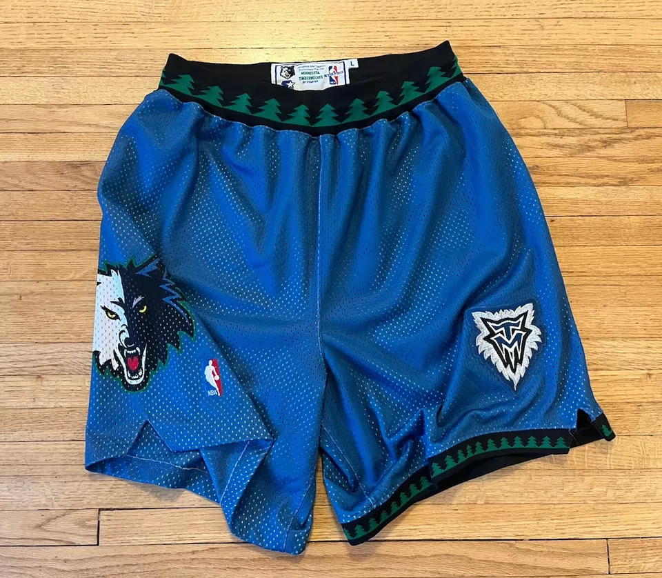 Винтажная футболка и шорты Minnesota Timberwolves 90-е Kevin Garnett NBA - Изображение 3 из 4